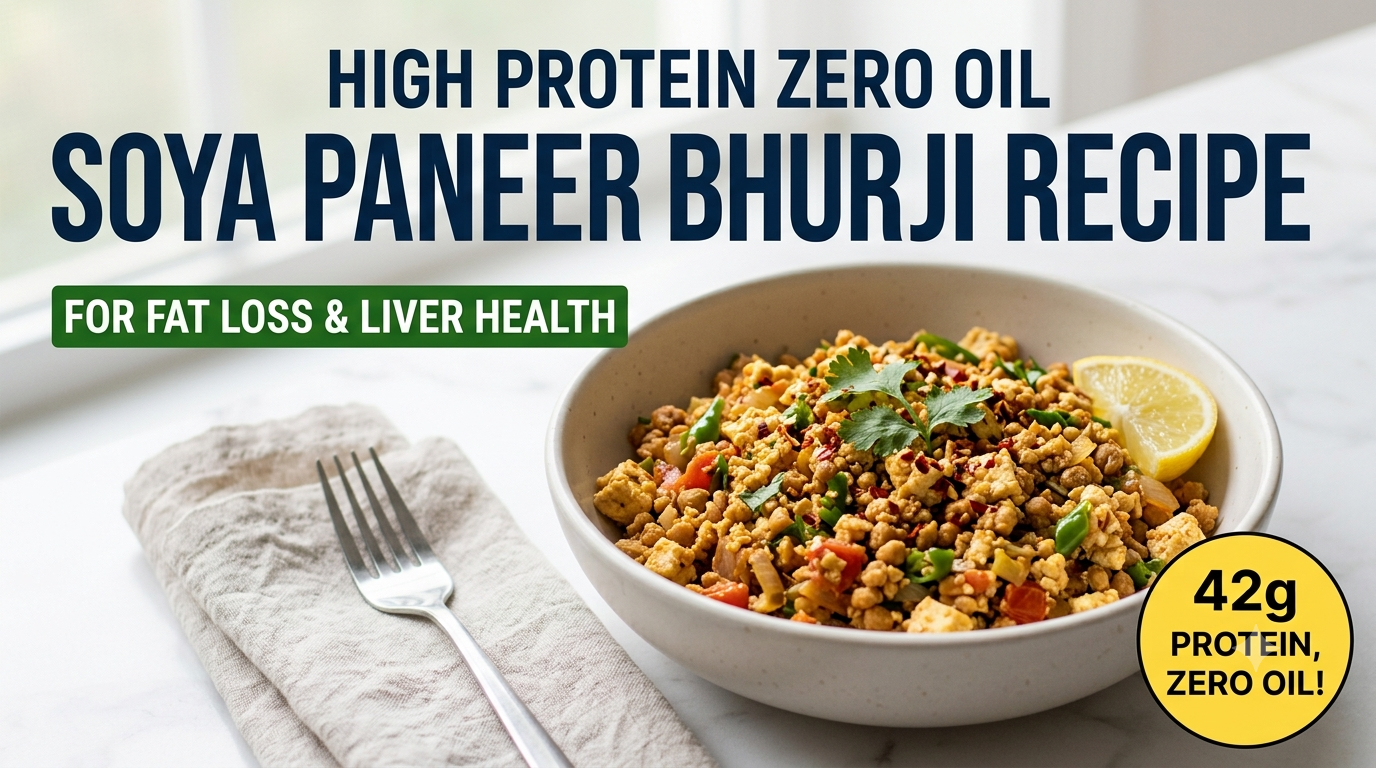 high protein soya paneer bhurji